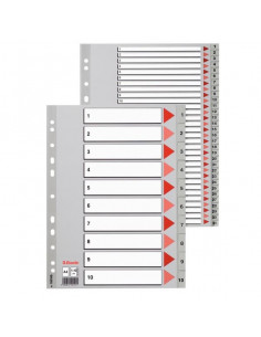 SEPARATOARE INDEX PLASTIC 1-54 MAXI ESSELTE,ES100109 2