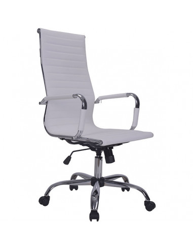 Scaun birou operational RTC 3905WH poliuretan alb,PL800506
