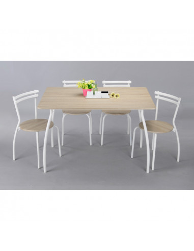 Set masa Vega cu 4 scaune,OF800426