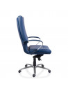 Fotoliu Directorial 5600 SETT Eco piele albastra,PL800129