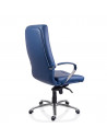 Fotoliu Directorial 5600 SETT Eco piele albastra,PL800129