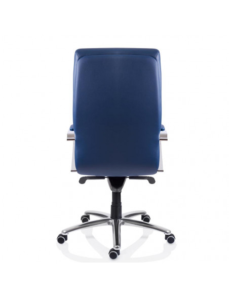 Fotoliu Directorial 5600 SETT Eco piele albastra,PL800129