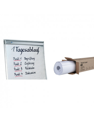 Hartie flipchart Legamaster 100x65cm 80gmp matematica
