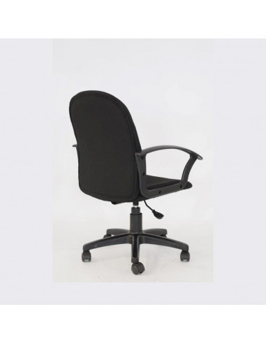 Scaun directorial Calipso, material textil, negru,PL800312