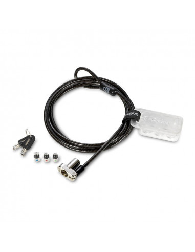 Cablu de securitate Kensington, universal 3-in-1, cu cheie, (pt
