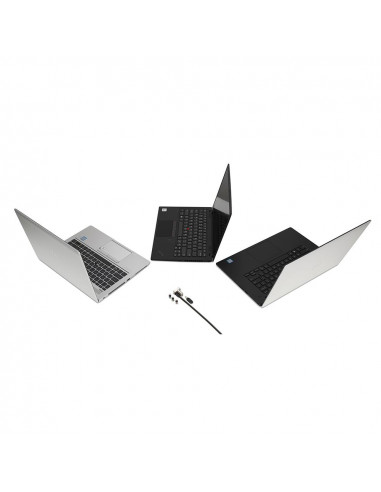 Cablu de securitate Kensington, universal 3-in-1, cu cheie, (pt