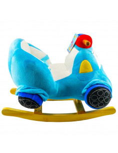 Balansoar pentru bebelusi, Masina politie, lemn + plus 2