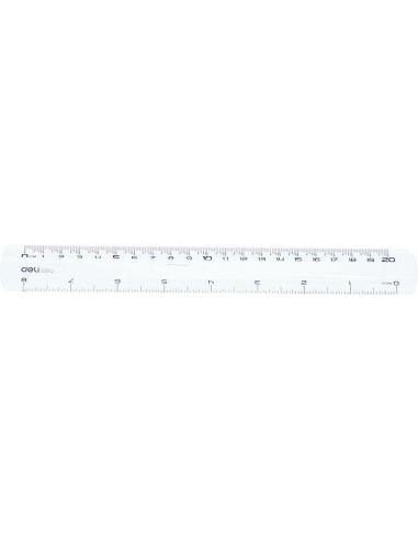 RIGLA 15CM TRANSPARENTA DELI,DLEG00112 RIGLA 15CM TRANSPARENTA DELI,DLEG00112