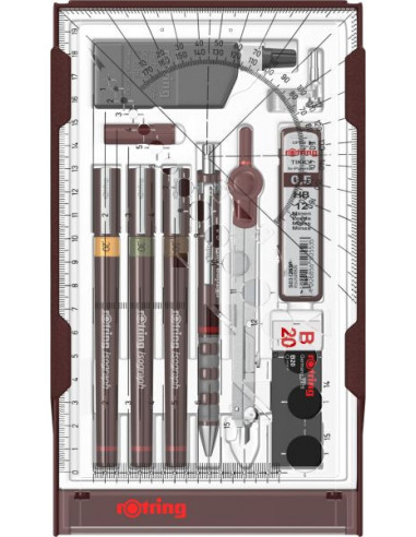 TRUSA ISOGRAPH 0.25/0.35/0.5 MASTER ROTRING,RO699440