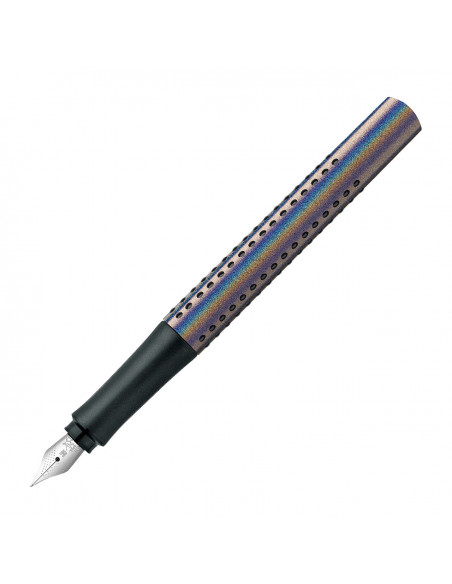 FC140842,Stilou grip 2011 Faber-Castell, Penita M, Glam silver