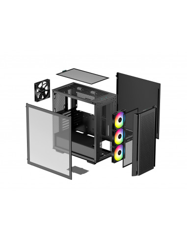 CARCASA DEEP COOL, Middle Tower, E-ATX, "CG560", fara sursa
