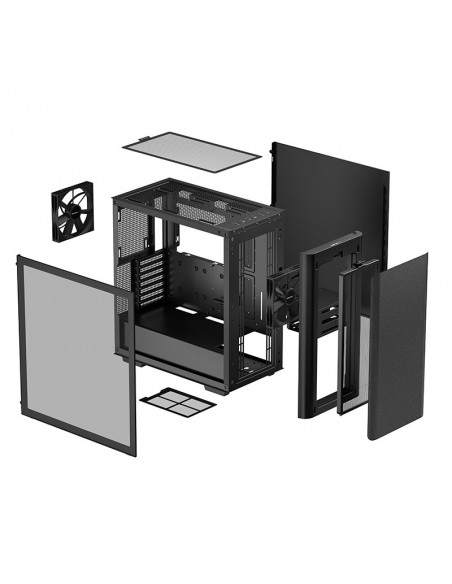 CARCASA DEEP COOL, Middle Tower, E-ATX, "CK500", fara sursa