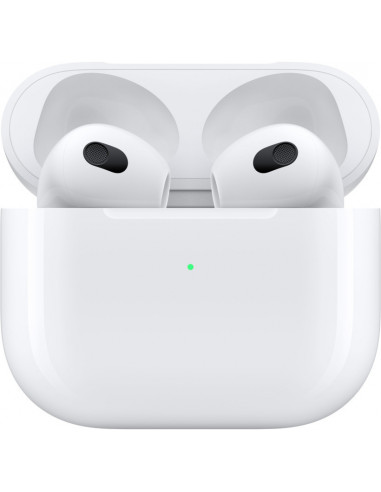 CASTI Apple AirPods with Charging Case (gen 3), albe