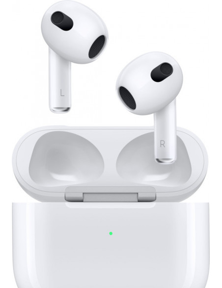 CASTI Apple AirPods with Charging Case (gen 3), albe
