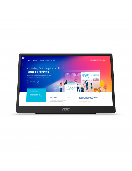 Monitor portabil 15.6 AOC 16T2 FHD 1920*1080 60 Hz WLED IPS