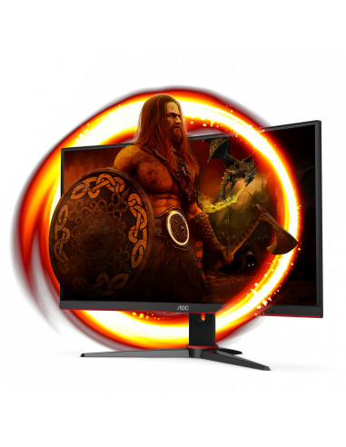 Monitor 24 AOC C24G2AE/BK FHD 1920*1080 165 Hz curbat 1500R