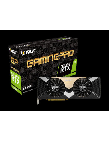 PLACA VIDEO Palit NVIDIA GeForce RTX 2080 Ti GamingPro, 11 GB