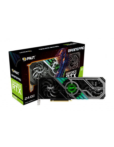 PLACA VIDEO Palit NVIDIA RTX3090 GamingPro, 24 GB GDDR6X 384