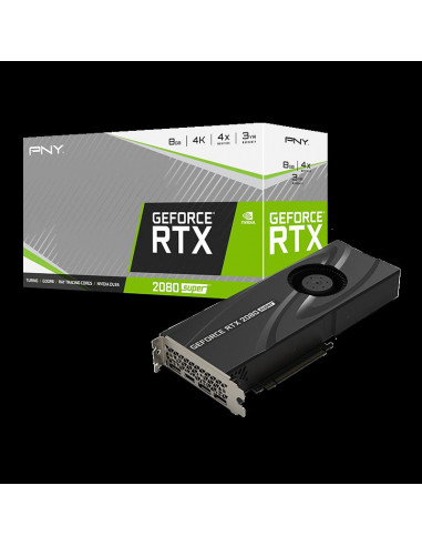 PLACA VIDEO PNY NVIDIA GeForce RTX 2080 SUPER 8GB Blower, 8 GB