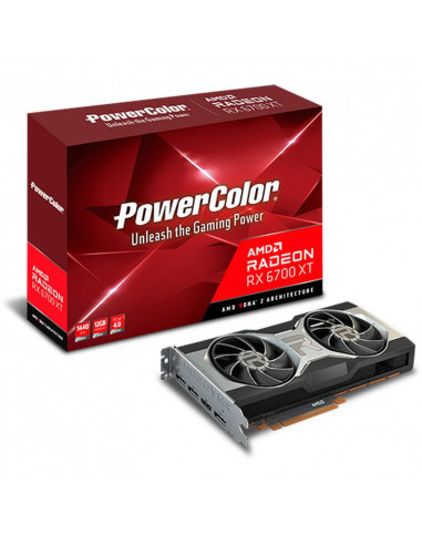 Placa video PW AMD RADEON RX 6700 XT 12GB V2, "RX6700XT