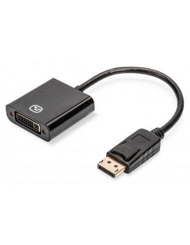 DIGITUS adaptor cable displayPort DVI-I M/F 0.15m AWG28 2x