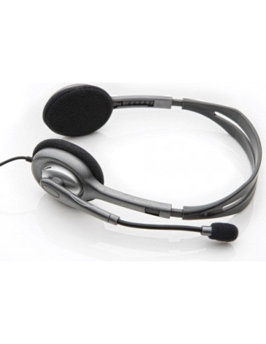 CASTI Logitech, "H110", cu fir, standard, utilizare multimedia CASTI Logitech, "H110", cu fir, standard, utilizare multimedia