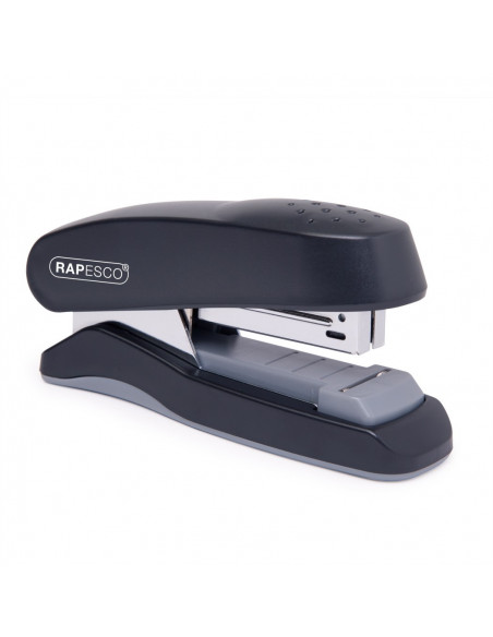 Capsator Rapesco Flat Clinch 24/6, 26/6 25 Coli, Negru,RP1064