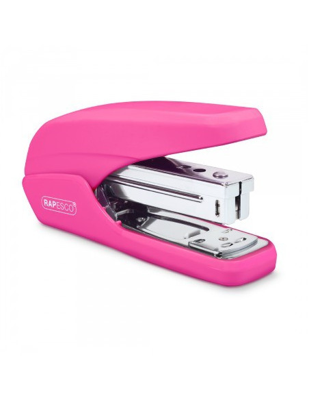 Capsator Rapesco X5 Mini 24/6, 26/6 20 Coli, Roz Neon,RP-13