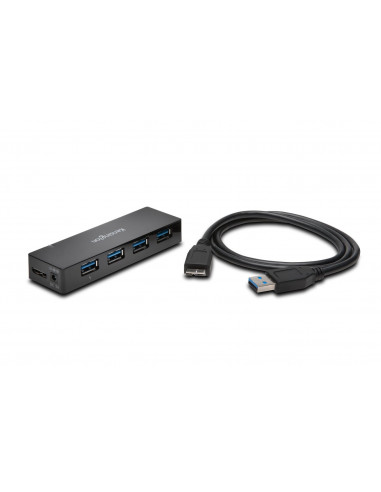 HUB extern KENSINGTON, porturi USB: USB 3.0 x 4, conectare prin