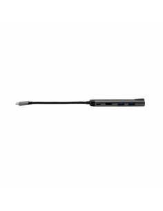 HUB extern VERBATIM, Gigabit LAN x 1, USB 3.0 x 2, HDMI x 1 2