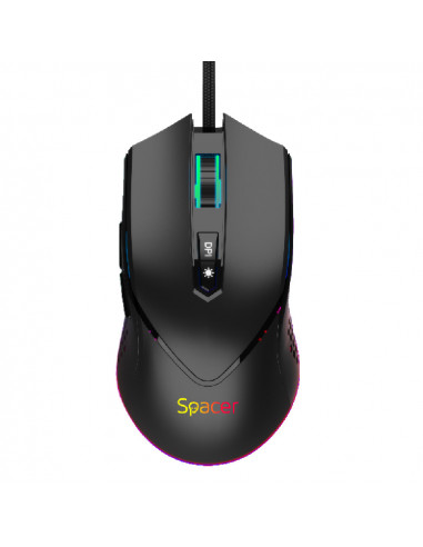 MOUSE Spacer - gaming, gaming, cu fir, USB, optic, 12.000 dpi MOUSE Spacer - gaming, gaming, cu fir, USB, optic, 12.000 dpi