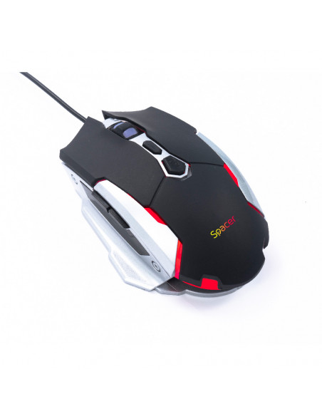 MOUSE Spacer - gaming, gaming, cu fir, USB, optic, 3.200 dpi MOUSE Spacer - gaming, gaming, cu fir, USB, optic, 3.200 dpi