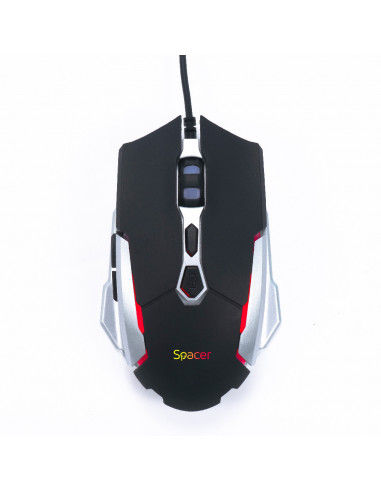 MOUSE Spacer - gaming, gaming, cu fir, USB, optic, 3.200 dpi MOUSE Spacer - gaming, gaming, cu fir, USB, optic, 3.200 dpi