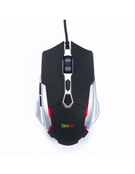 MOUSE Spacer - gaming, gaming, cu fir, USB, optic, 3.200 dpi MOUSE Spacer - gaming, gaming, cu fir, USB, optic, 3.200 dpi