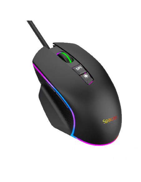 MOUSE Spacer - gaming, gaming, cu fir, USB, optic, 8.000 DPI MOUSE Spacer - gaming, gaming, cu fir, USB, optic, 8.000 DPI