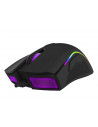MOUSE DELUX, gaming, cu fir, USB, optic, 4000 dpi