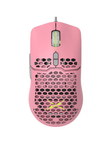 MOUSE DELUX, gaming, cu fir, USB, optic, 7200 dpi