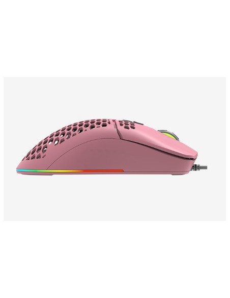 MOUSE DELUX, gaming, cu fir, USB, optic, 7200 dpi