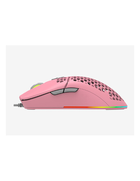 MOUSE DELUX, gaming, cu fir, USB, optic, 7200 dpi