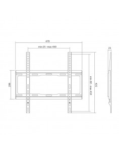 SUPORT de perete LOGILINK, pt 1 TV/monitor plat, diag. max 55 2