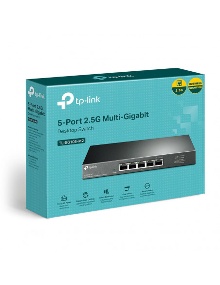 SWITCH TP-LINK 5 porturi 2.5 Gigabit. carcasa metalica