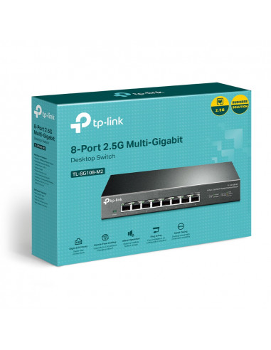 SWITCH TP-LINK 8 porturi 2.5 Gigabit. carcasa metalica