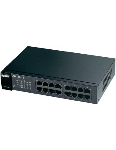 SWITCH ZyXel, Gigabit x 16, carcasa metalica