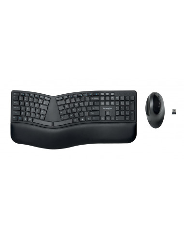 KIT wireless Kensington - ergonomic, "Profit Ergo", tastatura