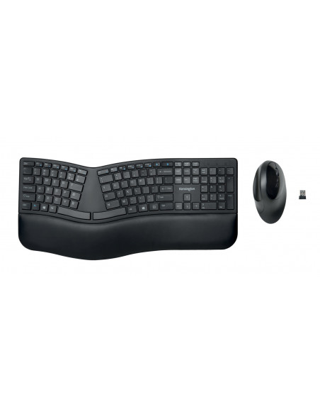 KIT wireless Kensington - ergonomic, "Profit Ergo", tastatura
