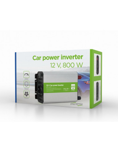 INVERTER GEMBIRD cu sinusoida simulata, Inverter auto, 800W