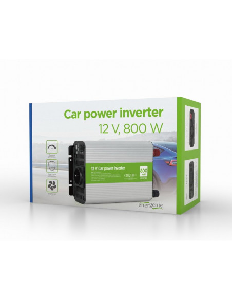 INVERTER GEMBIRD cu sinusoida simulata, Inverter auto, 800W