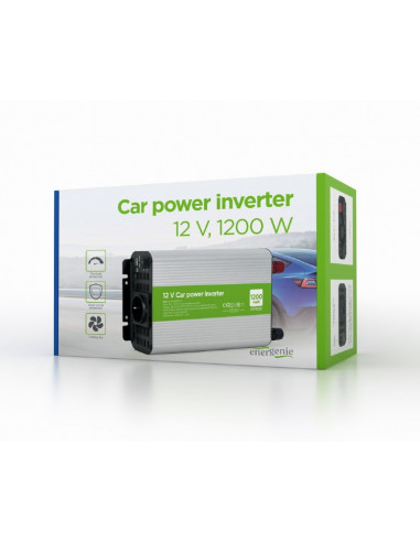 INVERTER GEMBIRD cu sinusoida simulata, Inverter auto, 1200W