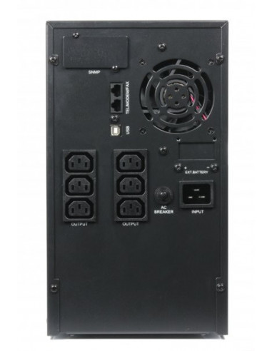 UPS GEMBIRD, Line Int. cu sinusoida pura cu management, mini