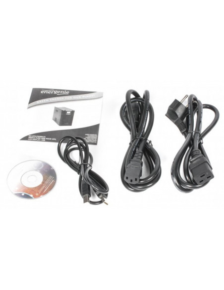 UPS GEMBIRD, Line Int. cu sinusoida pura cu management, mini